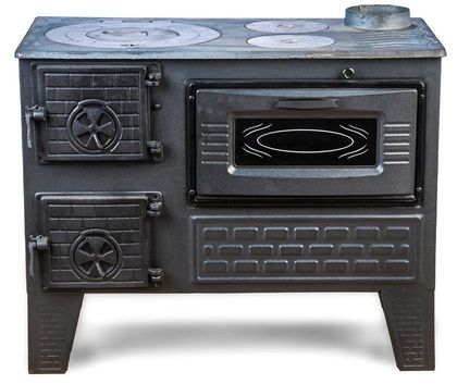 Отопительно-варочная печь МастерПечь ПВ-04 с духовым шкафом, 7,5 кВт в Верхней Пышме