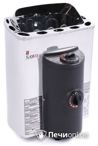 Электрокаменка для сауны Sawo Mini X MX-30NB-Z с пультом управления в Верхней Пышме