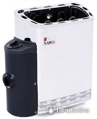 Электрокаменка для сауны Sawo Mini MN-30NB-Z со встроенным пультом управления в Верхней Пышме