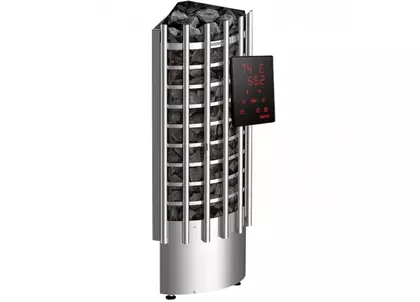 Электрокаменка для сауны Harvia Glow Corner TRC70XE c цифровой панелью управления в Верхней Пышме