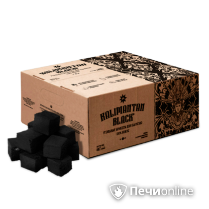  Kalimantan Black Кокосовый уголь для барбекю, 8кг в Верхней Пышме