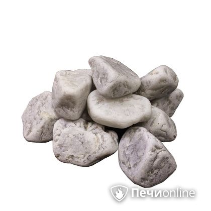 Камни для бани Огненный камень Кварц шлифованный отборный 10 кг ведро в Верхней Пышме
